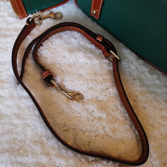 Dooney & Bourke Satchel Set with Medium Wristlet & Extra Strap - Picture 12 of 14